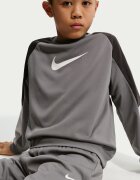 Nike Спортен екип с ръкави реглан и монограм Tъмносив