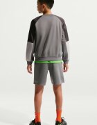 Nike Спортен екип с ръкави реглан и монограм Tъмносив