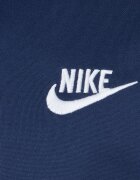Nike Спортен екип с цип и лого Бял/Тъмносин