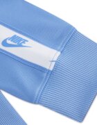 Nike Спортен екип с цип и лого Пастелносин/Бял