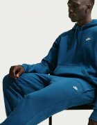 Nike Спортен панталон с памук с лого Син