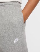 Nike Спортен панталон с памук с лого Сив меланж