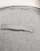 Nike Спортен панталон с памук с лого Сив меланж