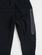 Nike Спортен панталон с памук с заден джоб с цип Черен/Tъмносив