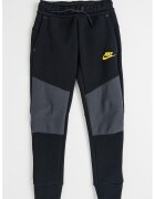 Nike Спортен панталон с памук с заден джоб с цип - Черен/Tъмносив