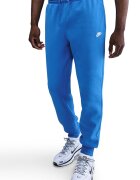 Nike Спортен панталон с връзка и лого Кралско Синьо