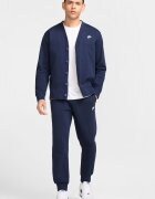 Nike Спортен панталон с връзка и средновисока талия Ултрамарин синьо