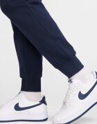 Nike Спортен панталон с връзка и средновисока талия Ултрамарин синьо