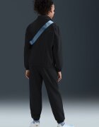 Nike Спортен панталон Sportswear с цип Бял/Избеляло черно