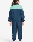 Nike Спортен панталон Sportswear с цип Тъмносин/Бледозелен