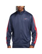 Nike Спортна тениска FN0257-437 - мъжка - тъмносиня