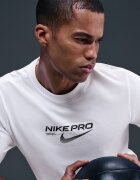 Nike Спортна тениска с Dri-FIT Бял