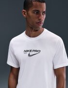 Nike Спортна тениска с Dri-FIT Бял