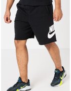 Nike Спортни бермуди Club Alumni с лоо - Бял/Избеляло черно