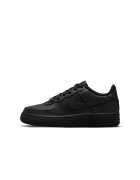 Nike Спортни обувки - Air Force 1 Le (Gs) Черни - Естествена кожа