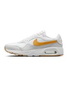 Nike Спортни обувки Air Max с кожа - Бял/Светло сив/Оранжев