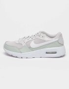Nike Спортни обувки Air Max SC с кожа Пепеляво сиво/Бял/Светло бежово