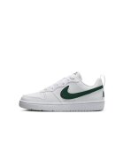 Nike Спортни обувки Court Borough от еко кожа - Бял/Аква зелено