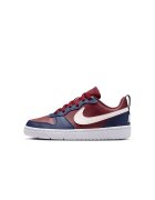 Nike Спортни обувки Court Borough от еко кожа - Бял/Бордо/Тъмносин