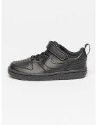Nike Спортни обувки Court Borough от еко кожа с велкро - Черен