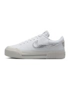 Nike Спортни обувки Court Legacy Lift - Бял/Сребрист