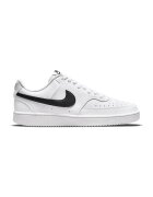 Nike Спортни обувки Court Vision Low Next Nature от еко кожа - Бял/Черен
