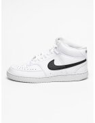 Nike Спортни обувки Court Vision от еко кожа - Бял/Черен