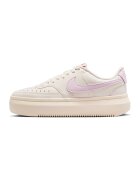 Nike Спортни обувки Court Vision от кожа и еко кожа с равна платформа - Лилав/Крем