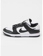 Nike Спортни обувки Dunk Low Twist от кожа и еко кожа - Бял/Черен