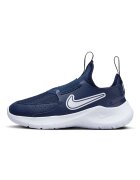 Nike Спортни обувки Flex Runner 3 с лесно обуване и кожа Бял/Ултрамарин синьо