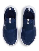 Nike Спортни обувки Flex Runner 3 с лесно обуване и кожа Бял/Ултрамарин синьо