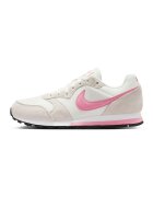 Nike Спортни обувки MD Runner 2 с велур - Бял/Слонова кост/Пастелнорозов