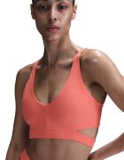 Nike Спротен сутиен с лого Корал