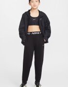 Nike Стандартен панталон с лого на талията Бял/Черен