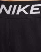Nike Стандартен панталон с лого на талията Бял/Черен