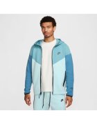 Nike Суичър с качулка Bluza M Tech Fleece Fz Wr Син