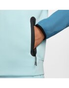 Nike Суичър с качулка Bluza M Tech Fleece Fz Wr Син