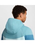Nike Суичър с качулка Bluza M Tech Fleece Fz Wr Син