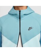 Nike Суичър с качулка Bluza M Tech Fleece Fz Wr Син