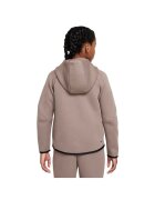 Nike Суичър Sportswear Tech FL JR HV8695-214 Момичета Кафяв
