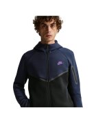 Nike Суичър Tech Fleece Windrunner FZ 55764 Тъмносин