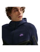 Nike Суичър Tech Fleece Windrunner FZ 55764 Тъмносин