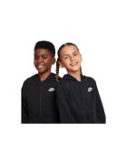 Nike Суитшърт Club FT Hd Fz Ls Lbr 41859 Черен