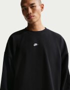 Nike Суитшърт Club с регулируем подгъв Черен