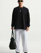 Nike Суитшърт Club с регулируем подгъв Черен