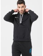 Nike Суитшърт с кенгуру джоб Club Team 20 - Бял/Черен