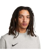 Nike Суитшърт с овално деколте с монограм Светло сив
