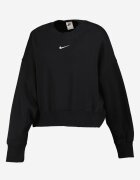 Nike Свободен суитшърт Phoenix с паднали ръкави Черен
