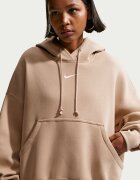 Nike Свободно худи Phoenix с джоб кенгуру Праскова
