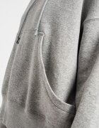 Nike Свободно худи Phoenix с джоб кенгуру Сив меланж